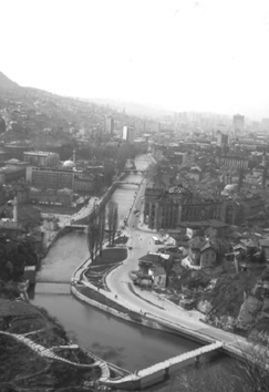 Sarajevo von oben